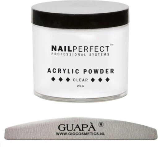 GUAPÀ® Acrylpoeder Transparant | Acrylic Powder Clear | 25 Gr | Professionele Acryl Poeder -Bekende Cosmetica Winkel 1200x1120 1