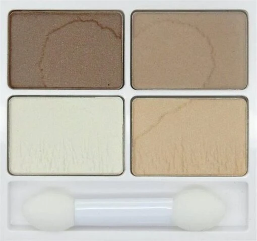 W7 Very Vegan Quad Eyeshadow Summer Sand -Bekende Cosmetica Winkel 1200x1128 6