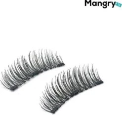 Merkloos 3D Magnetische Nepwimpers Zonder Lijm | 4 Paar | Zwart | Magnetische Wimpers | Magnetic Fake Eyelashes | Wimper Set | Natuurlijke Volle Wimpers - Professional Eye Lash - Mangry -Bekende Cosmetica Winkel 1200x1134 4