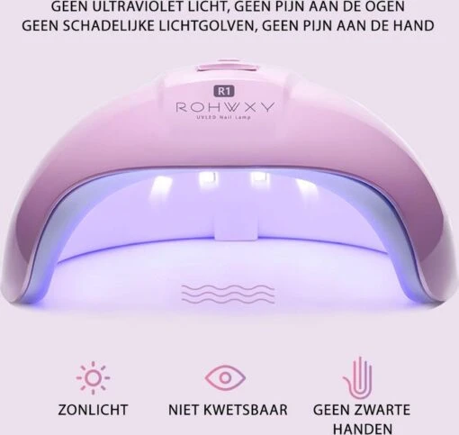 Merkloos Nagel UV Lamp Gelnagels - LED Lamp - Gellak - Nagellak Droger - Nagellak - 36W - Roze -Bekende Cosmetica Winkel 1200x1136 1