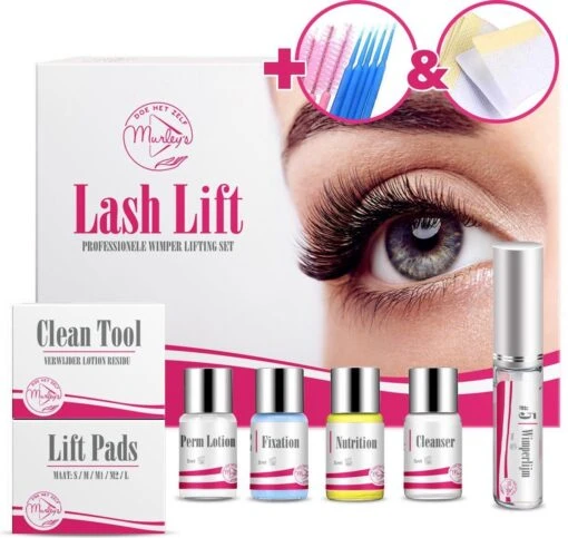 MURLEY’s Lash Lift Professionele Wimperlifting Set - Eyelash Lifting Kit - Wimperlift - Lashlift - 12 Weken Lang Perfect Gekrulde Wimpers - Geen Wimperkruller Meer Nodig -Bekende Cosmetica Winkel 1200x1136 8