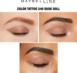 Maybelline Eye Studio Color Tattoo 24H Cream Oogschaduw - 240 Dusk Doll - Bruin -Bekende Cosmetica Winkel 1200x1136 9