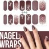 By Emily - Nagel Wrap - Star Struck | 14 Stickers | Nail Wrap | Nail Art | Trendy | Design | Nagellakvrij | Eenvoudig | Nagel Wrap | Nagel Stickers | Folie | Zelfklevend | Sjablonen -Bekende Cosmetica Winkel 1200x1138 7