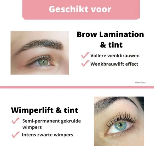 Marnifique® - Professional Lash Lift Kit - Wimper Lift - Inclusief Zwarte Wimperverf - Wimperlifting Set - Brow Lamination - Starterkit - Voor Professioneel Gebruik -Bekende Cosmetica Winkel 1200x1140 17