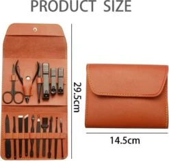 16 Delig Manicure Set Met Gezichtsmasker- Nagelset -Nagelvijl - Nagelknipper- Nagelschaar - Pincet- Manicureset Met Luxe Etui Voor Nagel -Bekende Cosmetica Winkel 1200x1141 2