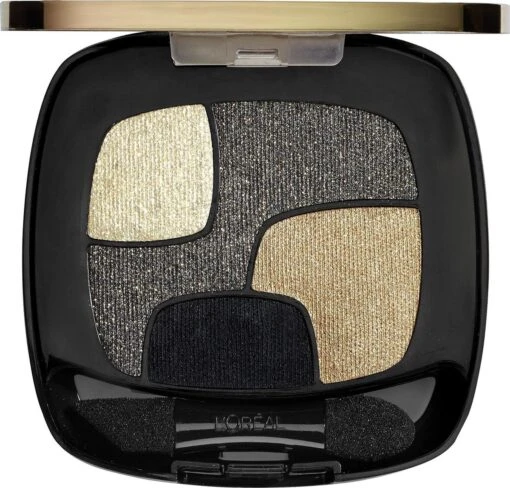 L'Oréal Paris Color Riche Quad Eyeshadow P14 Golden Black -Bekende Cosmetica Winkel 1200x1149 3