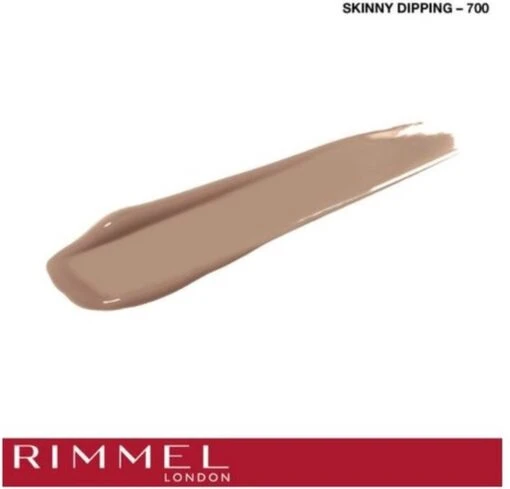 Rimmel London Provocalips Kiss Proof 16 Hr Liquid Lip - 700 Skinny Dipping - 7 Ml - Nude -Bekende Cosmetica Winkel 1200x1151 3