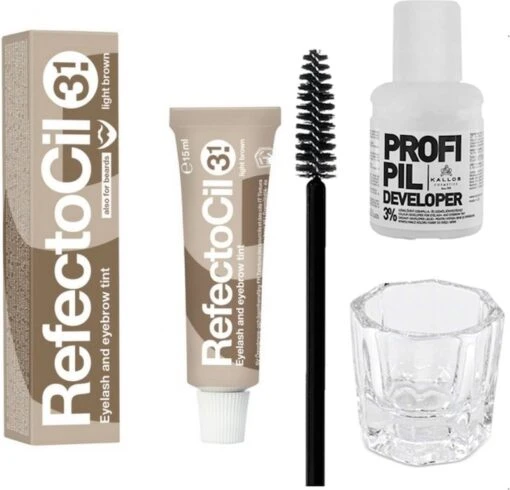 Refectocil Henna Set Incl. Brush & Mengglas #3.1 Licht Bruin -Bekende Cosmetica Winkel 1200x1152 14