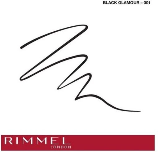 Rimmel London Glam'Eyes Professional Liquid Eyeliner - 001 Black Glamour -Bekende Cosmetica Winkel 1200x1154 10