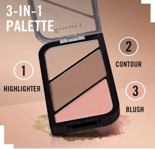 Rimmel London Kate Sculpting Palette Gezichtspoeder - Coral Glow -Bekende Cosmetica Winkel 1200x1155 7