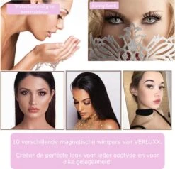 Hoge Korting - VERLUXX© - 'Quality Over Quantity' - 3D Magnetische Wimpers Incl. 1+1 GRATIS Geïoniseerde Waterproof Eyeliner & Pincet, Fake Lashes, Nepwimpers, Magnetic Lashes, Herbruikbare Realistic Wimpers -Bekende Cosmetica Winkel 1200x1156 11