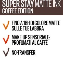 Maybelline SuperStay Matte Ink Lipstick Coffee Collection Limited Edition - 270 Cocoa Connoisseur - Bruine Lippenstift - 5 Ml -Bekende Cosmetica Winkel 1200x1157 11