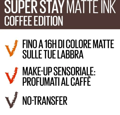 Maybelline SuperStay Matte Ink Lipstick Coffee Collection Limited Edition - 270 Cocoa Connoisseur - Bruine Lippenstift - 5 Ml -Bekende Cosmetica Winkel 1200x1157 11