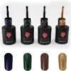 Merkloos #GLITTERSERIE - Influence Gellac - UV / LED Gellak - Gel Nagellak - Gel Lak - Valentijns Cadeau - Kado Voor Haar Vrouw - Valentijns Cadeau - Glitter / Blauw / Groen / Bruin / Rose Goud - Startersset - 4 X 10 Ml -Bekende Cosmetica Winkel 1200x1158 14