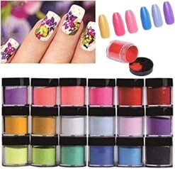 Royala | 18-Delige Acryl Poeder Set | Totaal 108 Gram Aan Poeders | Acryl Nagels | Starter Set Voor Nail Art| 18 Kleuren | Nail Art -Bekende Cosmetica Winkel 1200x1158 9