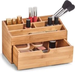 Zeller Present Houten Bureau Organizer - C-04-4-CHout - Sorteervakken & Duurzaam -Bekende Cosmetica Winkel 1200x1159 50