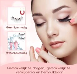 Merkloos La Liva Magnetische Wimpers - Inclusief Eyeliner En Wimper Pincet - 5 Magneetjes - Wimperextentions - Wimperlifting Set - Lash Lift -Bekende Cosmetica Winkel 1200x1163 12