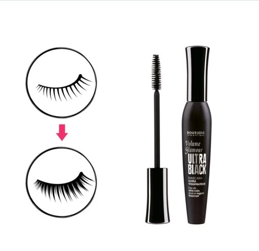 Bourjois Volume Glamour Mascara - 61 Ultra Black -Bekende Cosmetica Winkel 1200x1164 52