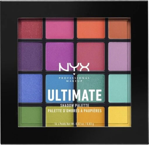 NYX Professional Makeup Ultimate Shadow Palette - Brights USP04 - Oogschaduw Palet -Bekende Cosmetica Winkel 1200x1164 73