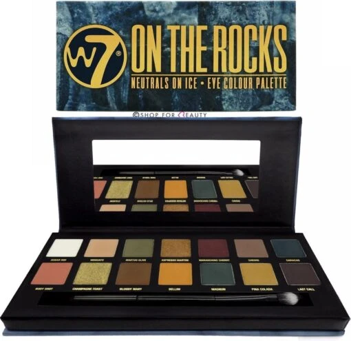 W7 On The Rocks Neutrals On Ice Oogschaduw Palette -Bekende Cosmetica Winkel 1200x1165 45