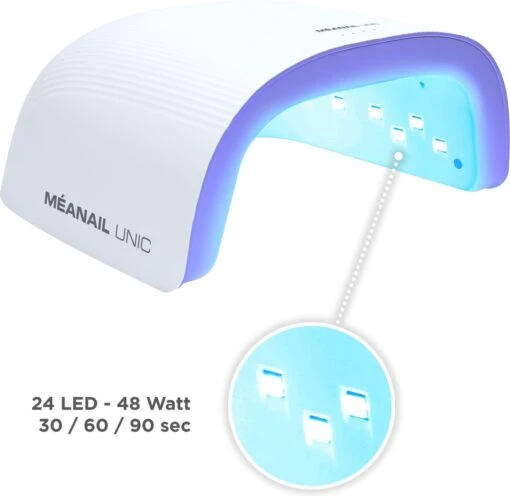 Méanail - Gellak – Led Lamp 48w - Gellak Starterspakket - Gel Nagellak - Basic Nude -Bekende Cosmetica Winkel 1200x1166 3