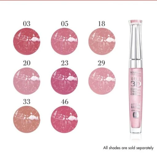 Bourjois Gloss Effet 3D Effect Lipgloss - 29 Rose Charismatic -Bekende Cosmetica Winkel 1200x1166 7