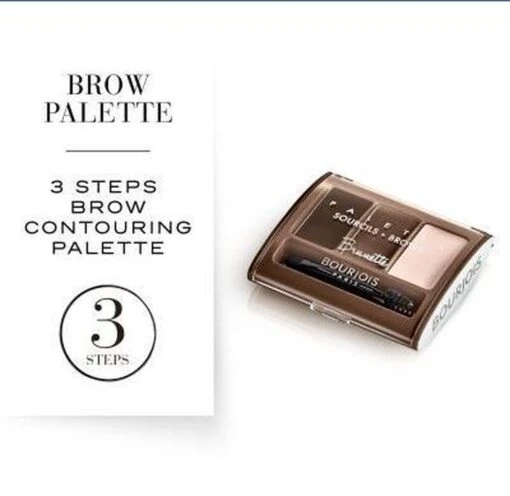 Bourjois Brow Palette Wenkbrauwmake-up - 2 Brunette -Bekende Cosmetica Winkel 1200x1167 56