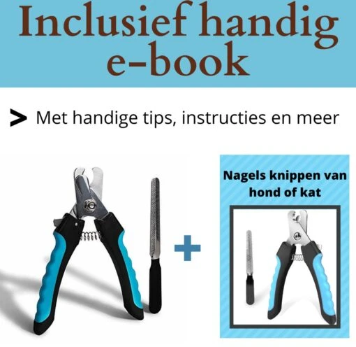 Merkloos Nagelknippper Hond Nagelknipper Kat + E-BOOK - Nagelschaar Hond - Nagelschaar Kat - Honden Nagelknipper - Nagelvijl Hond - Nageltang Hond - Nagelknipper Hond Veiligheidsstop - Nagel Hond - Bwa Commerce -Bekende Cosmetica Winkel 1200x1167 8