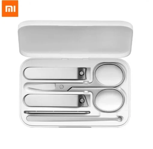 Xiaomi Professionele Nagel Set - Roestvrij Versterkt Staal - 5-delig - Compacte Opbergdoos - Handverzorging - Voetverzorging - Nagelknippers - Nagelschaar - Nagelvijl - Oorsmeer Verwijderaar - Travel Kit -Bekende Cosmetica Winkel 1200x1169 3