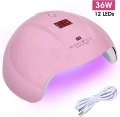 Merkloos Nagel UV Lamp Gelnagels - LED Lamp - Gellak - Nagellak Droger - Nagellak - 36W - Roze -Bekende Cosmetica Winkel 1200x1170 1