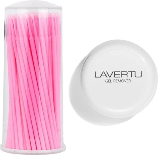 Lavertu Cosmetics - Gel Remover - Wimperextensions Remover Met Micro Brushes - Verwijderen Van Wimperextensions En Lijm - Proffesioneel Gebruik - Gebruiksvriendelijk - Geen Irritatie - Combi Set -Bekende Cosmetica Winkel 1200x1172 19