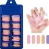 Nepnagels - Set Van 100 - Paars Roze Naturel Kleuren - Verschillende Maten - Plaknagels Sparkolia -Bekende Cosmetica Winkel 1200x1172 7