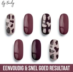 Nagel Wrap - Cowly Red | 14 Stickers Per Vel | Nail Wrap | Nail Art | Trendy | Design | Nagellakvrij | Eenvoudig | Nagel Art | Nagel Wrap | Nagel Stickers | Folie | Zelfklevend | Sjablonen -Bekende Cosmetica Winkel 1200x1173 8