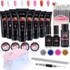 Poly UV Extension Kit | Gelnagels Set | Nepnagels Starterspakket | Gellak Set | Crystal Gel | UV Gel | Manicure Set | Gel Nagellak Nagel Decoratie | UV Lamp | Starterspakket -Bekende Cosmetica Winkel 1200x1174 1