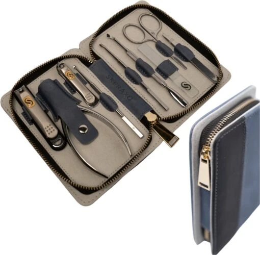 Skeraxo 8-delige Luxe Verschillende Tools - Professioneel Manicure Set & Pedicureset Met Nagelvijl & Nageltang – Behandeling Nagels En Huid -Bekende Cosmetica Winkel 1200x1176 7