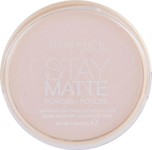 Rimmel London Rimmel - Stay Matte Matte Pressed Powder 14 G 002 Pink Blossom - -Bekende Cosmetica Winkel 1200x1179 10