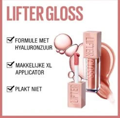 Maybelline New York - Lifter Gloss Lipgloss - 3 Moon - Roze - Glanzende Lipgloss - 5.4ml -Bekende Cosmetica Winkel 1200x1179 16