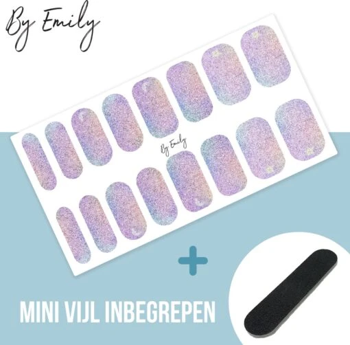 By Emily - Nagel Wrap - | Galaxy Dream | 16 Stickers | Nail Wrap | Nail Art | Trendy | Design | Nagellakvrij | Eenvoudig | Nagel Wrap | Nagel Stickers | Folie | Zelfklevend | Sjablonen -Bekende Cosmetica Winkel 1200x1180 8