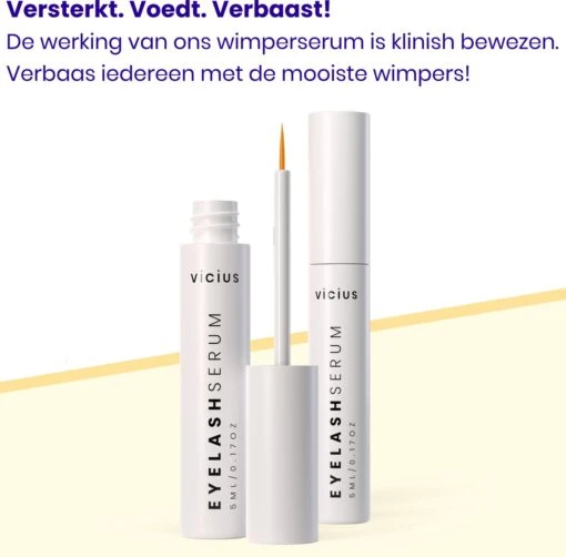 Wimperserum Van Vicius - Eyelash Serum Voor Wimper Groei - Vollere En Langere Wimpers - 5ML -Bekende Cosmetica Winkel 1200x1181 25