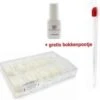 Merkloos Professionele Naturel Kunstnagel / Acryl Nagels Set + Nagellijm 5ml + Bokkenpootje - 500 Stuks Tips - Starter Kit Nails -Bekende Cosmetica Winkel 1200x1182 1