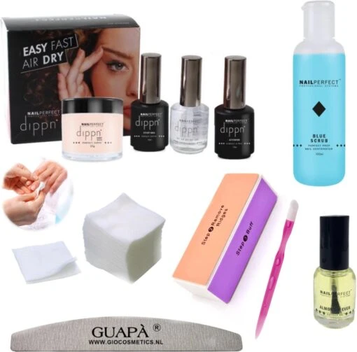 GUAPÀ - Acryl Dippn Starters Pakket Compleet - Zet Gemakkelijk Acryl Nagels - Kleur Nude -Bekende Cosmetica Winkel 1200x1183 1