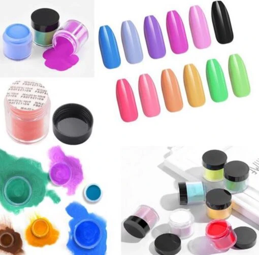 Acrylpoeders Set | 18 Stuks | 108 G Totaal Poeders | Acrylnagels | Nail Art | Acryl Kleuren | Acrylpigment | Poeder Voor Nepnagels | Nagelpoeder | Nagelstad -Bekende Cosmetica Winkel 1200x1184 13