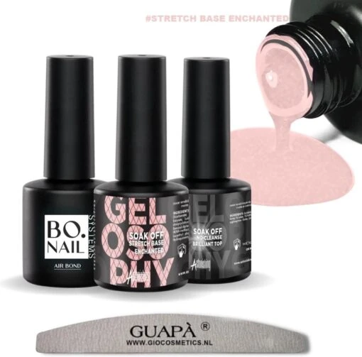 GUAPÀ® BIAB Builder Gel In A Bottle | BIAB Nagellak | Gelnagels Starterspakket | Nagellak | Gellak Pink | Builder Gel | Primer | Top Gel | 7 Ml Enchanted -Bekende Cosmetica Winkel 1200x1184 3