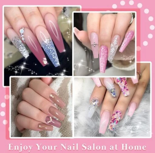 Merkloos Nagels Set - 8 Kleuren - Nagels Starter Set - Met Toplaag, Basislaag, Slipoplossing, Nagelverlengingsgel, Gel Builder - Voor DIY Voor Beginners - Beste Cadeau -Bekende Cosmetica Winkel 1200x1184 7