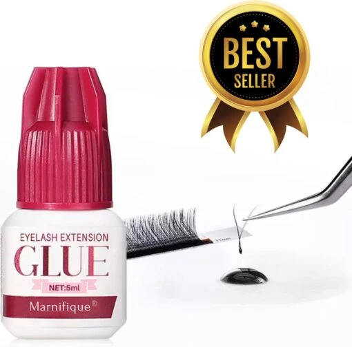 Marnifique® - Professionele Wimperextensions Lijm - Lash Extensions Bonder - Lash Extensions Glue - Wimperextension Lijm Professionel - Wimperextensions - Zwart - 5ml -Bekende Cosmetica Winkel 1200x1185 14