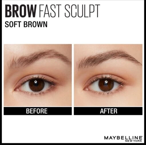 Maybelline Brow Fast Sculpt - 02 Soft Brown - Bruine Wenkbrauwgel -Bekende Cosmetica Winkel 1200x1185 19