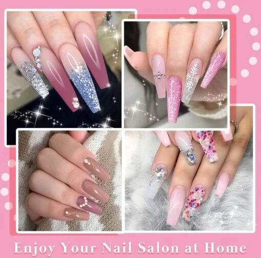 Merkloos Nagels Set - 8 Kleuren - Nagels Starter Set - Met Toplaag, Basislaag, Slipoplossing, Nagelverlengingsgel, Gel Builder - Voor DIY Voor Beginners - Beste Cadeau -Bekende Cosmetica Winkel 1200x1185 4