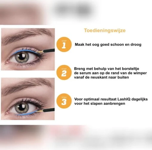 Wimperserum 5ml - Lash Lift - Eyelash - Wimperlifting - LashIQ- Wimper Serum- Wimperserum Groei -Bekende Cosmetica Winkel 1200x1187 17