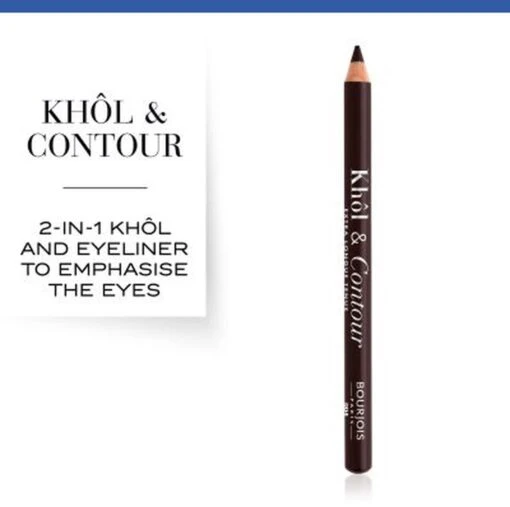 Bourjois Khol & Contour Extra Long Wear Oogpotlood - 004 Brun-Dépendante -Bekende Cosmetica Winkel 1200x1194 21