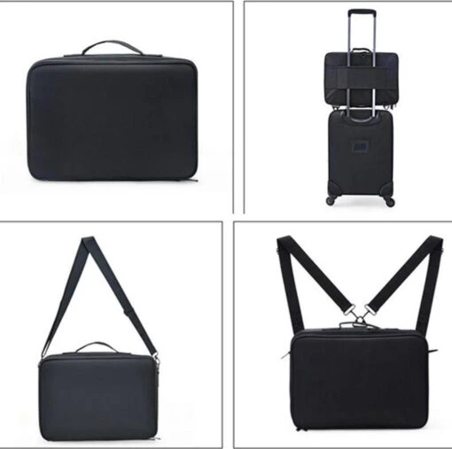 Visagie Kappers Koffer - Make Up Cosmetica Tas - Beauty Case - Groot 41 X 31 X 14 Cm -Bekende Cosmetica Winkel 1200x1194 41